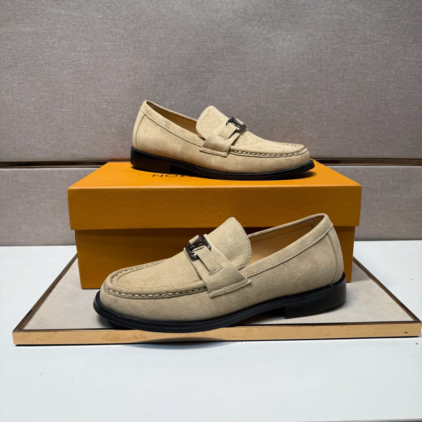 Men's men's shoes 💰pp480 [LV～] Men's casual leather shoes 2025z cabinet sales simultaneously 🔶Size: 38-44#️⃣ 🔷3 colors🔜The upper is made of multi-material splicing ➕Genuine leather lining, comfortable and breathable, sole: original comfortable and wear-resistant outsole, ⚠️real thing📱photographed🎬real thing is better📢📢📢